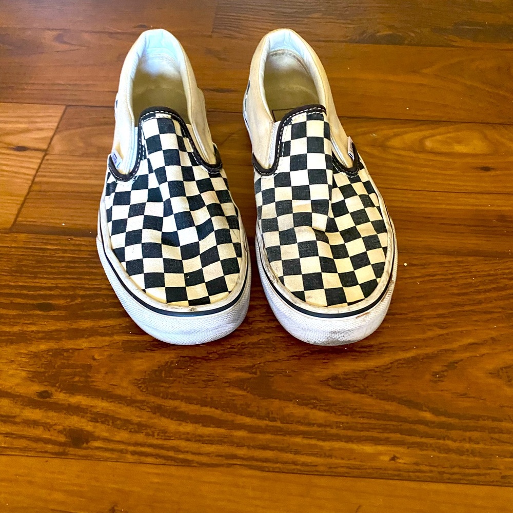 Checkered vans